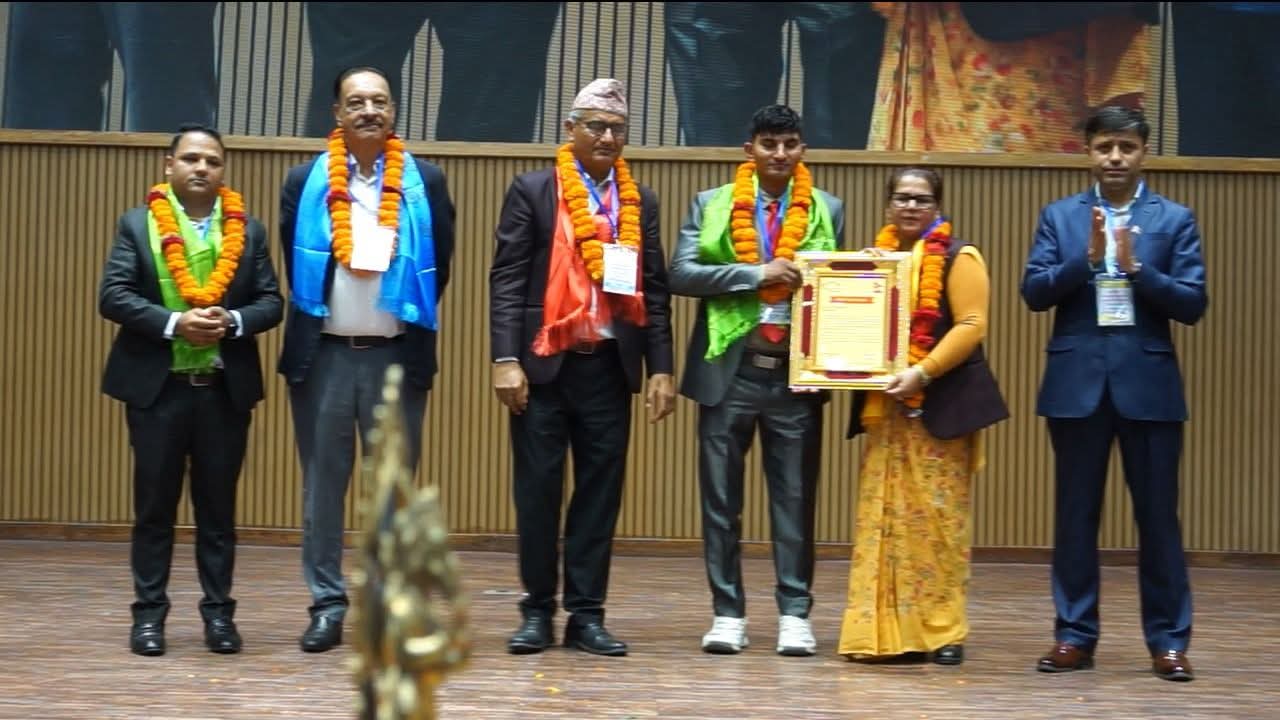 ललन राउत बरै राष्ट्रिय सेवा सम्मान–२०८३ बाट सम्मानित
