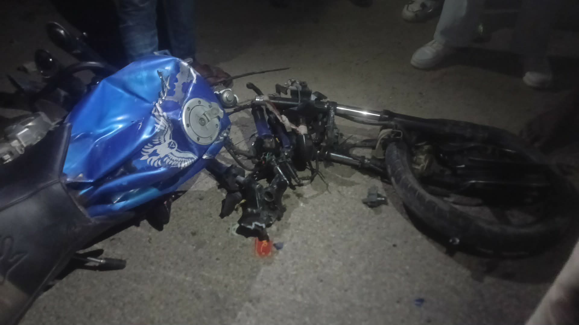 स्कर्पियो र मोटरसाइकल ठोक्किँदा युवकको मृत्यु, एक घाइते